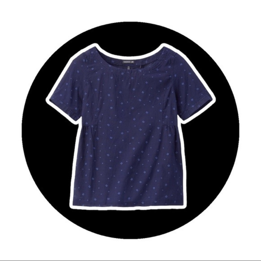 Toad&Co Indigo Swing Top - Picture 2 of 6